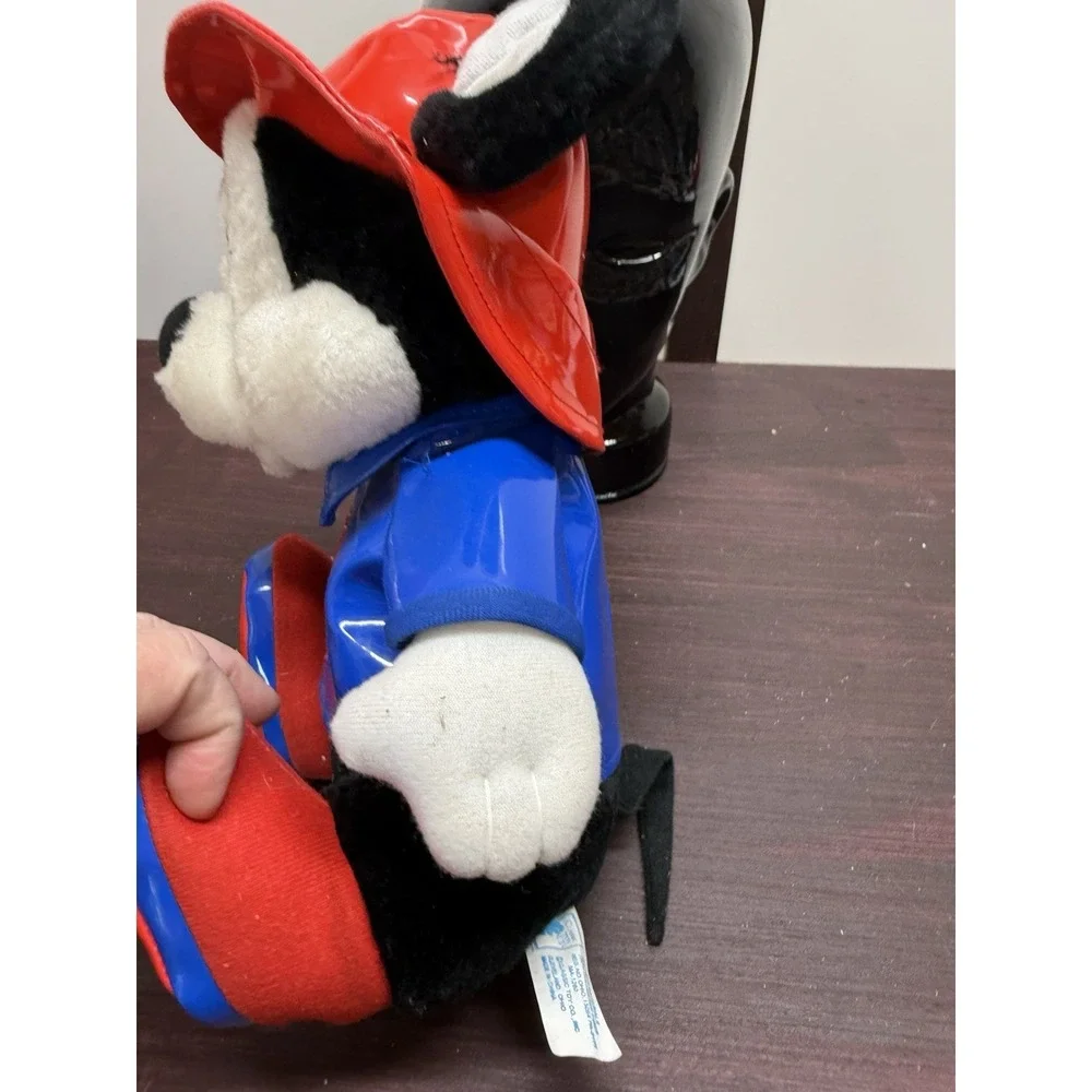Mickey Mouse Plush in Firefighter Outfit Classic Toy Company Vintage